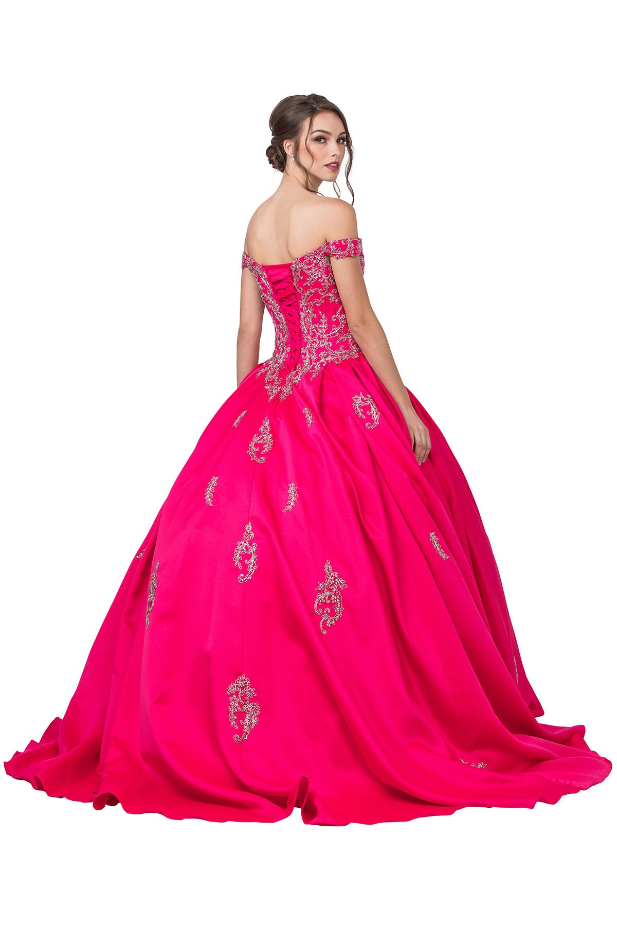 Aspeed Design -L2363 Off Shoulder Ball Gown