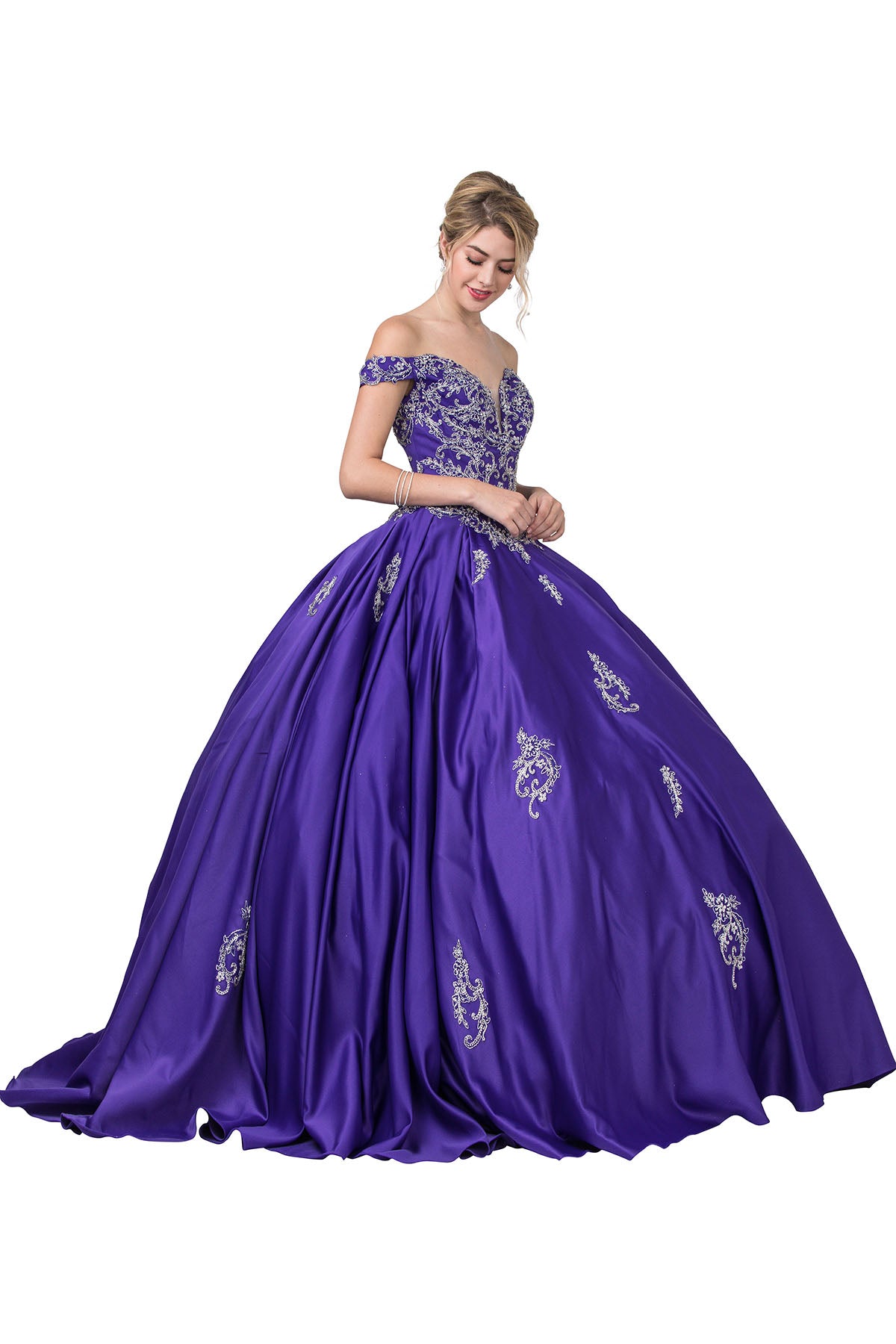 Aspeed Design -L2363 Off Shoulder Ball Gown