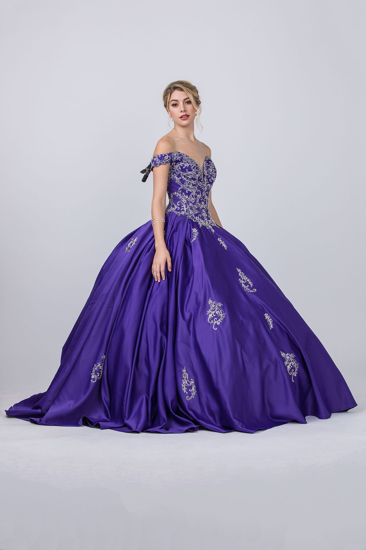 Aspeed Design -L2363 Off Shoulder Ball Gown