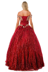Aspeed Design -L2364 Off Shoulder Quinceanera Ball Gown