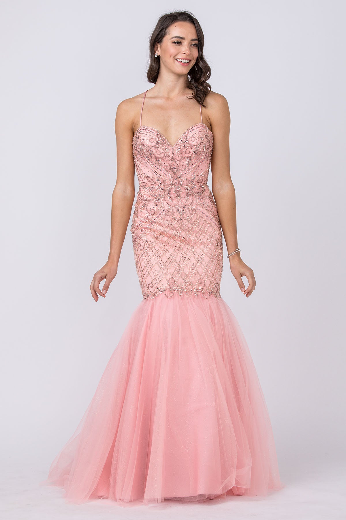 Aspeed Design -L2367 Sweetheart Trumpet Dress