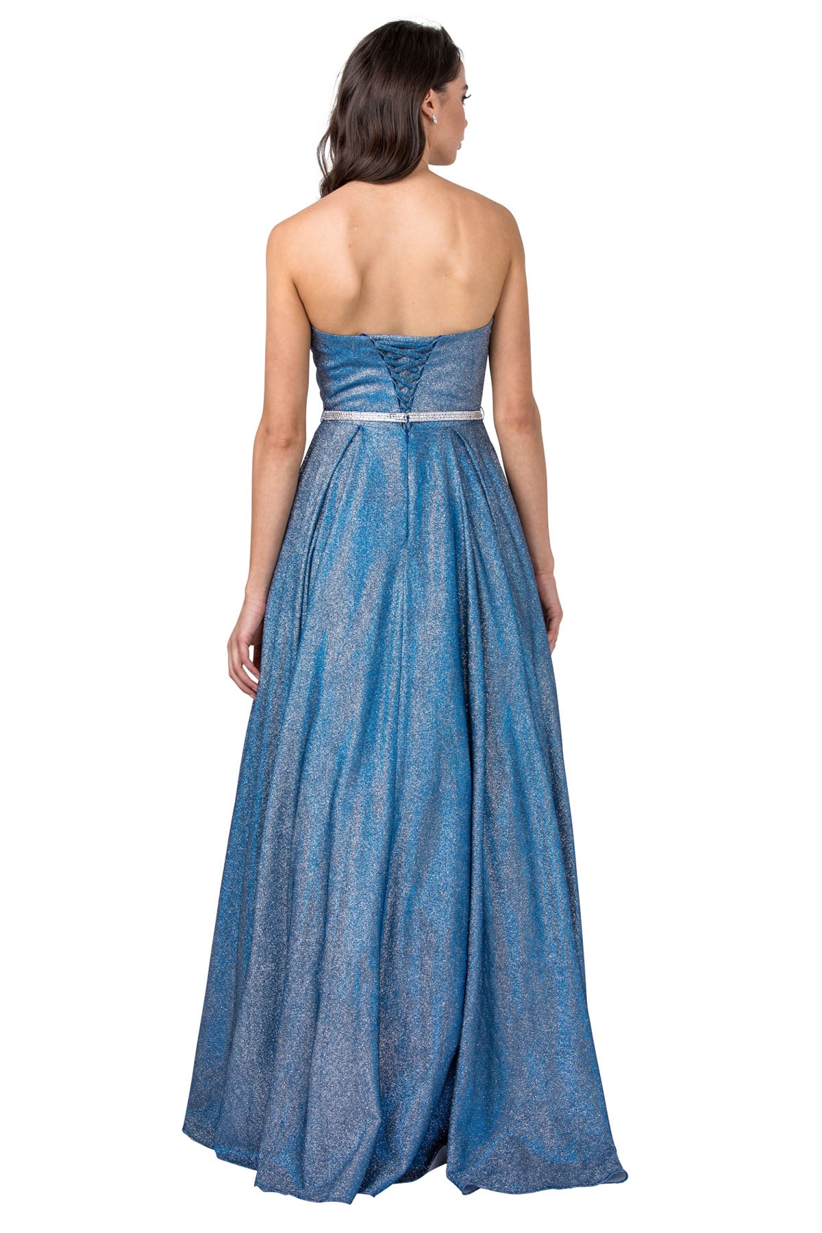 Aspeed Design -L2434 Strapless A Line Dress