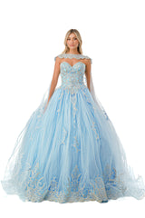 Aspeed Design -L2726 Strapless Quinceanera Ball Gown