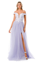 Aspeed Design -L2770T Embroidered A Line Dress
