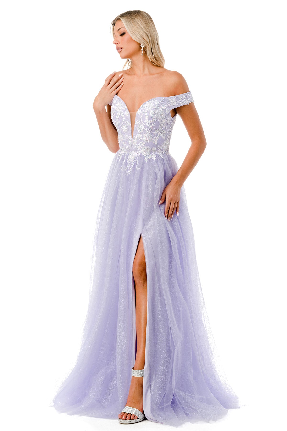 Aspeed Design -L2770T Embroidered A Line Dress