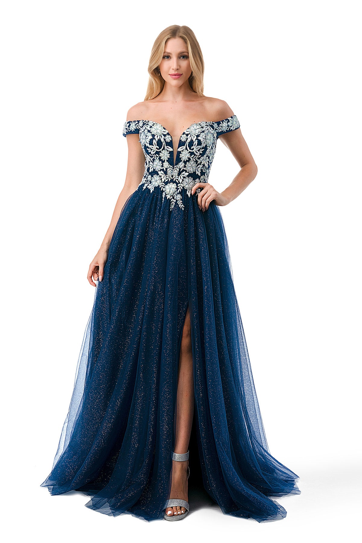 Aspeed Design -L2770T Embroidered A Line Dress