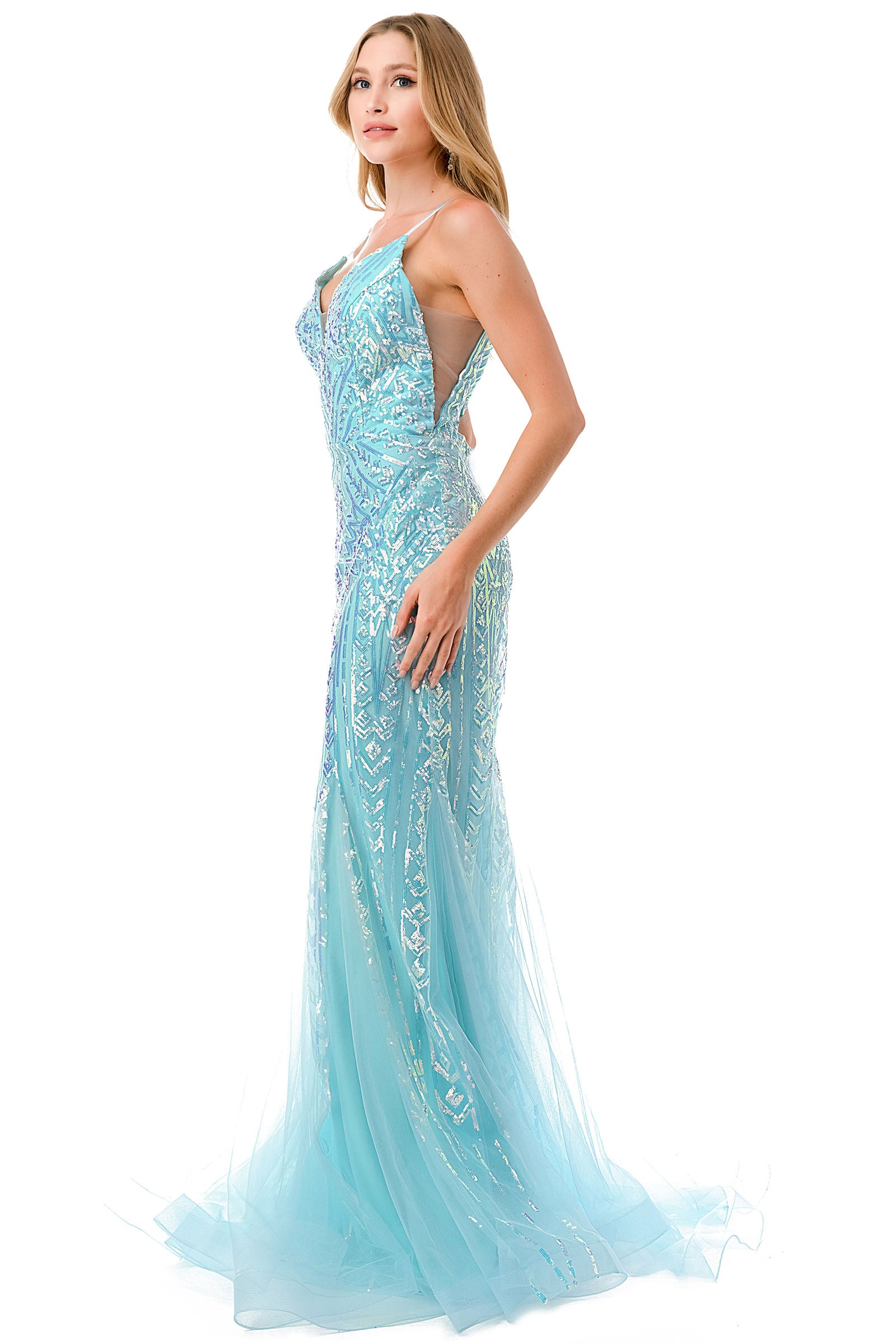 Aspeed Design -L2816J Embellished Mermaid Dress