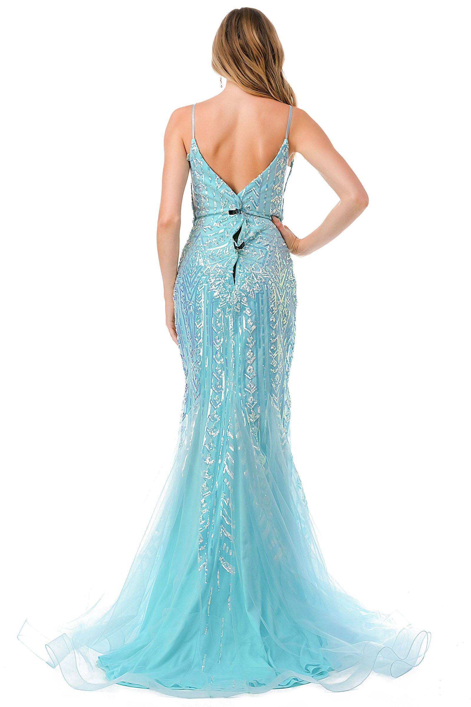 Aspeed Design -L2816J Embellished Mermaid Dress