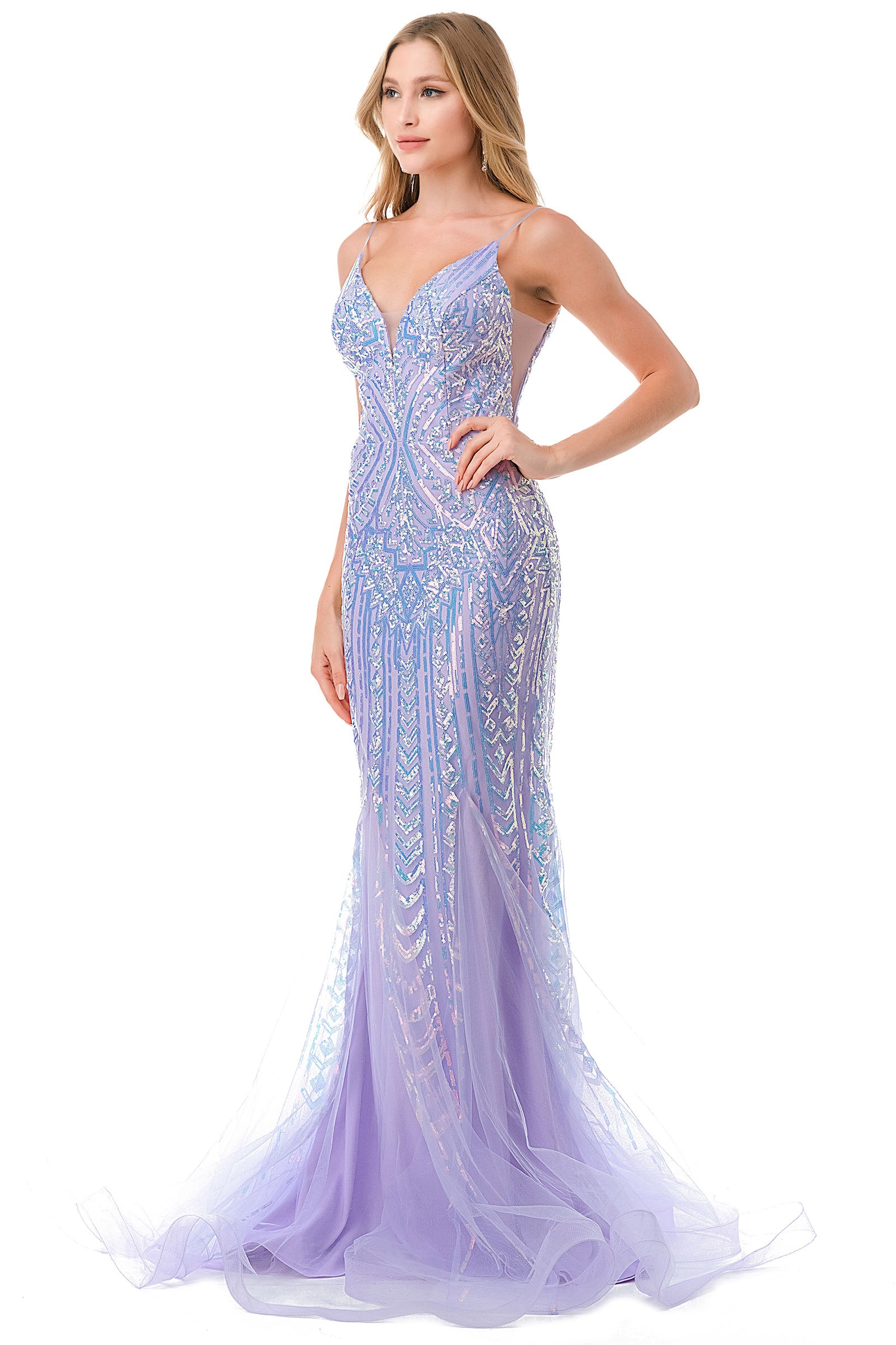 Aspeed Design -L2816J Embellished Mermaid Dress