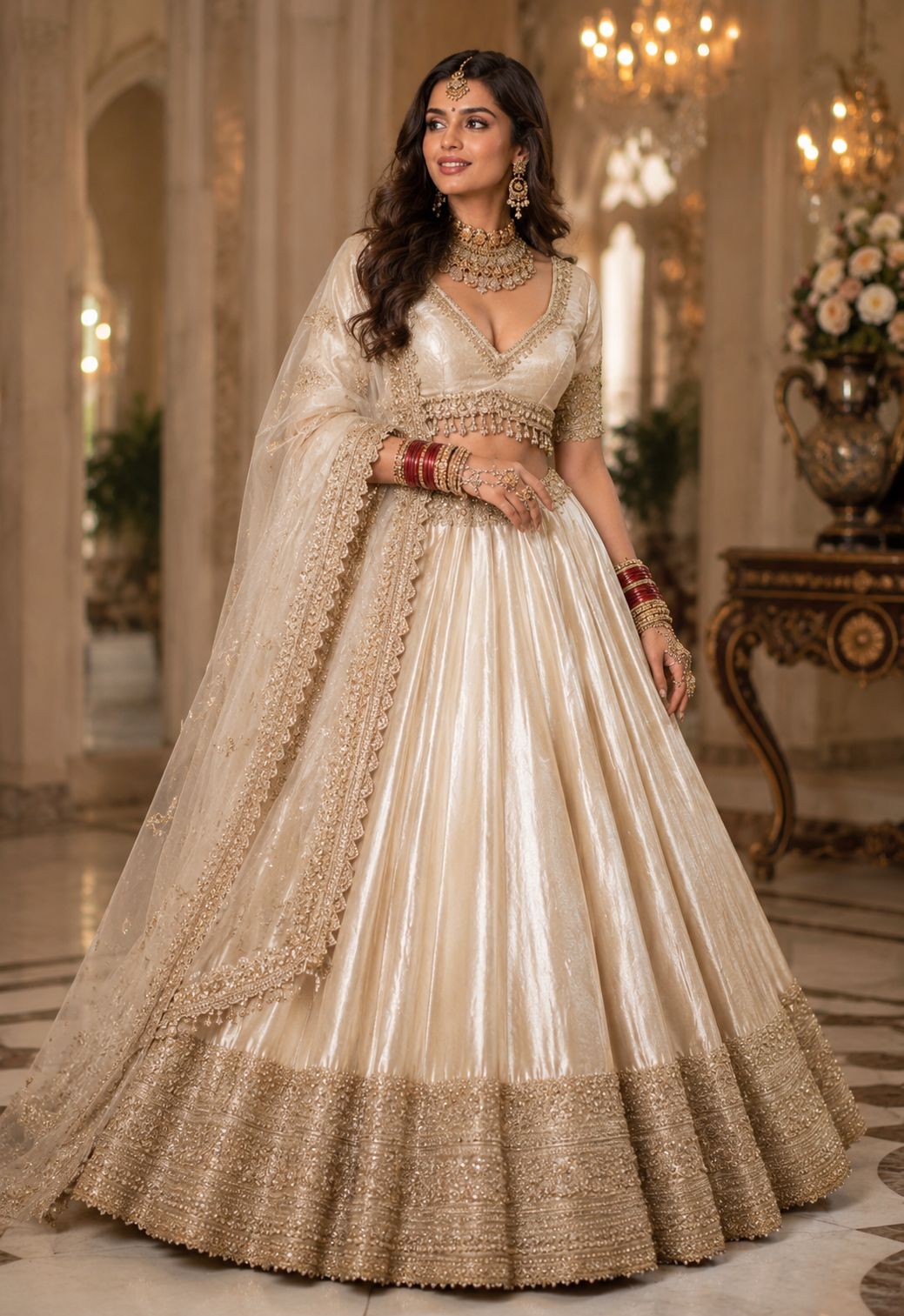 MyFashion -LEH26027 Silk Lehenga Set with Net Dupatta Collection