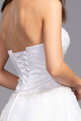 Aspeed Design -LH039 Layered Strapless Ball Gown