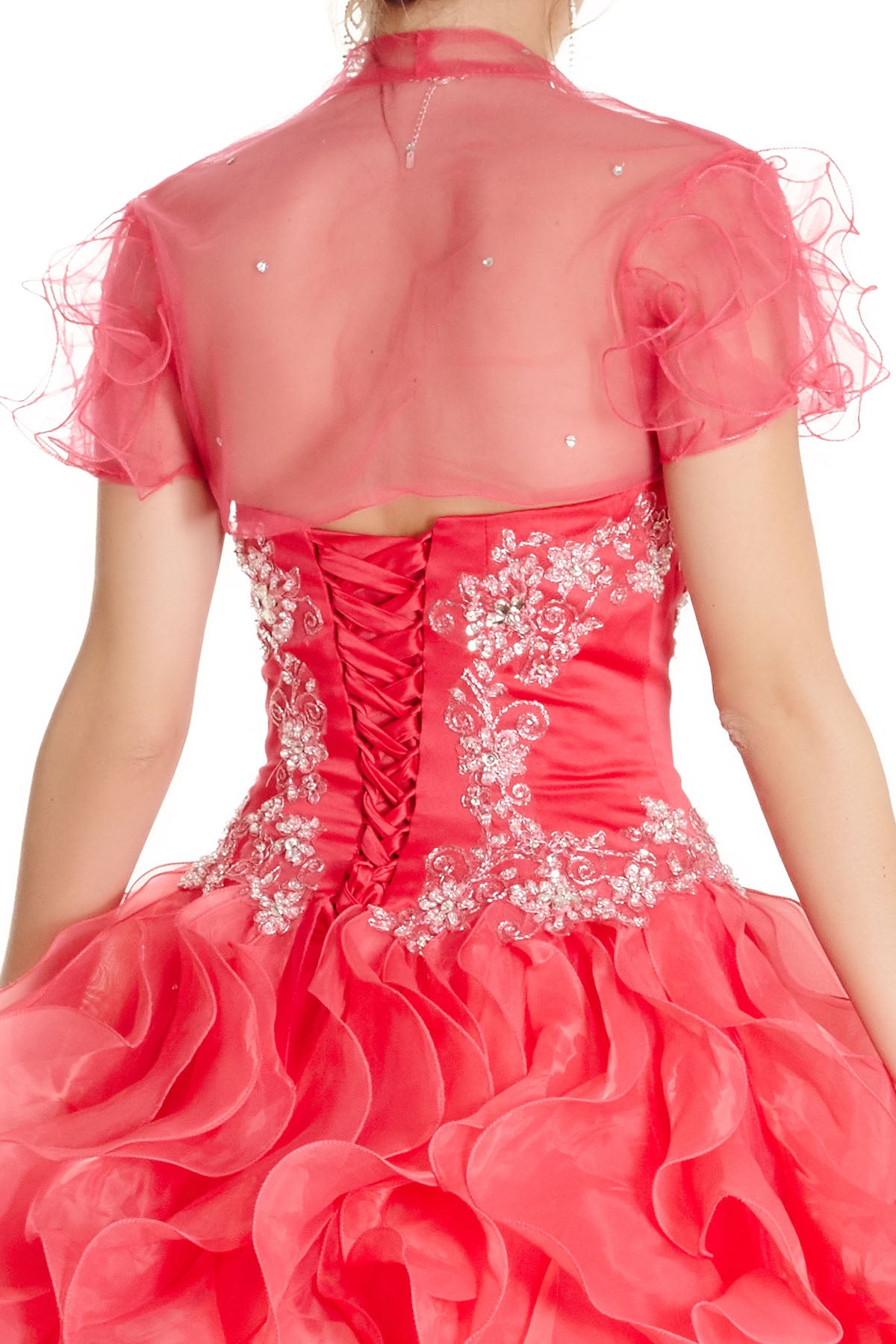 Aspeed Design -LH063 Ruffled Quinceanera Ball Gown