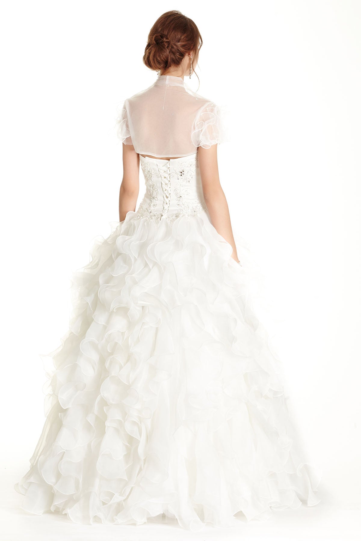 Aspeed Design -LH063 Ruffled Quinceanera Ball Gown