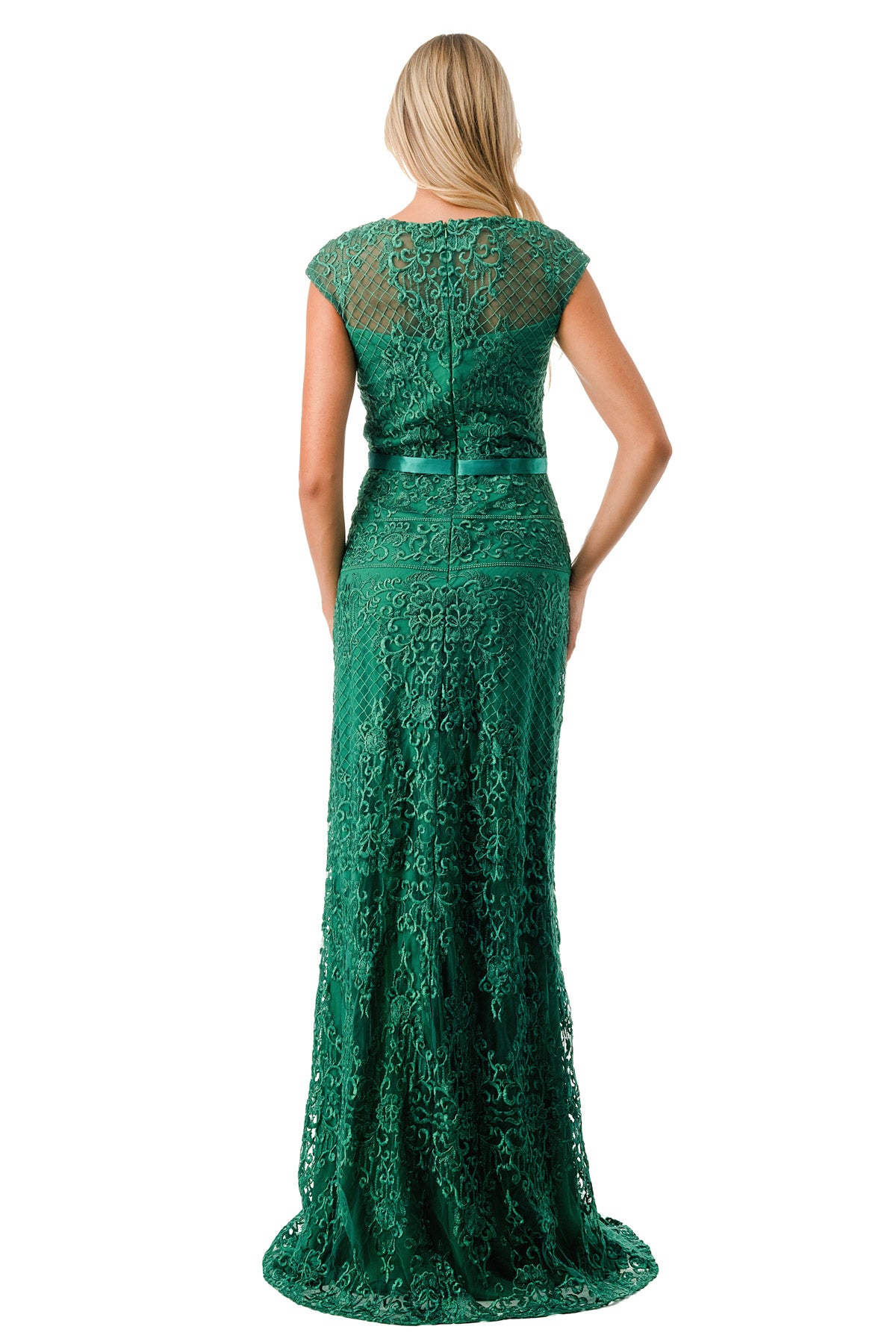 Aspeed Design -M2732 Embroidered  Sheath Dress