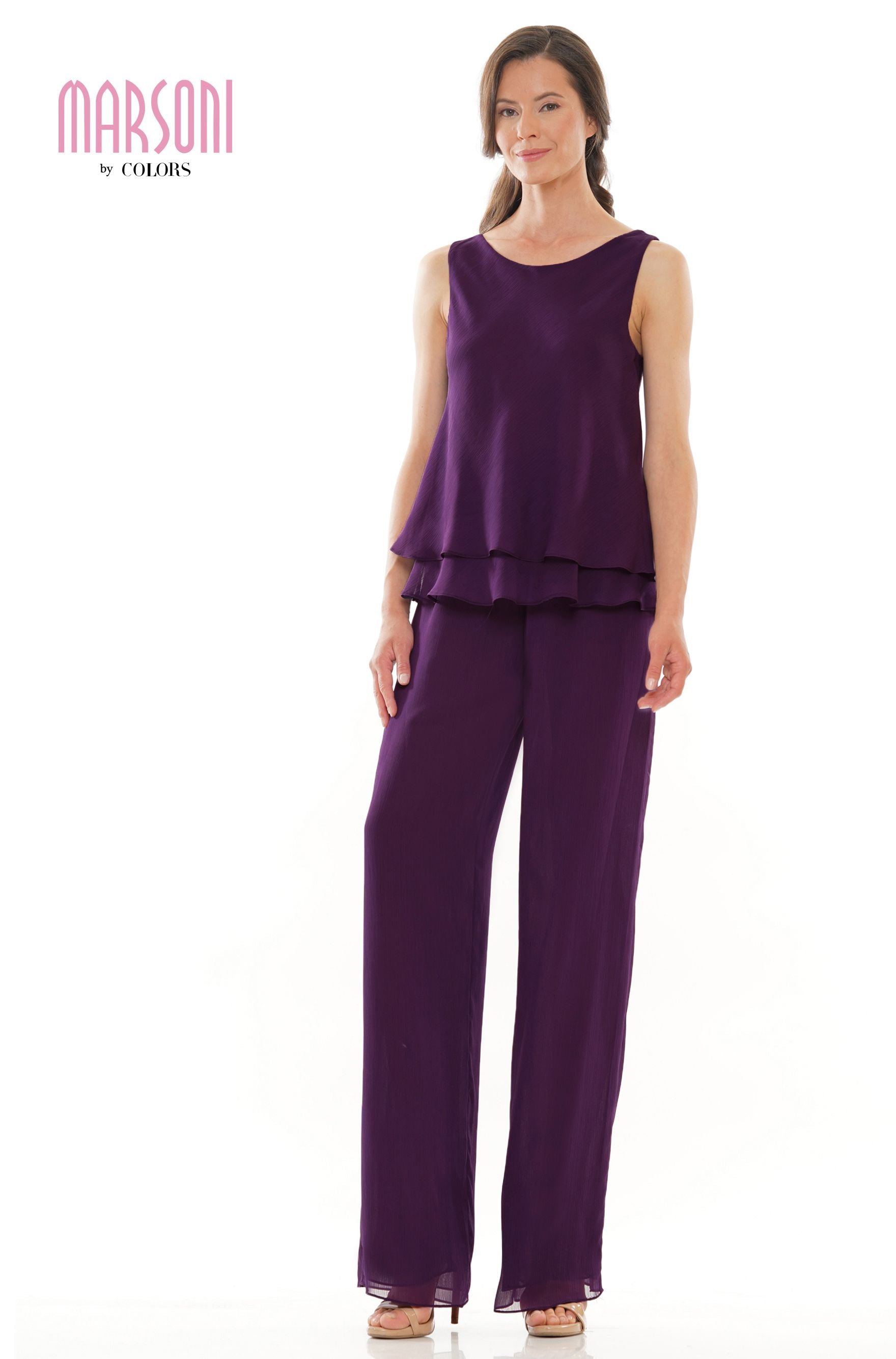 Marsoni by Colors -M304 Pantsuit With Camisol