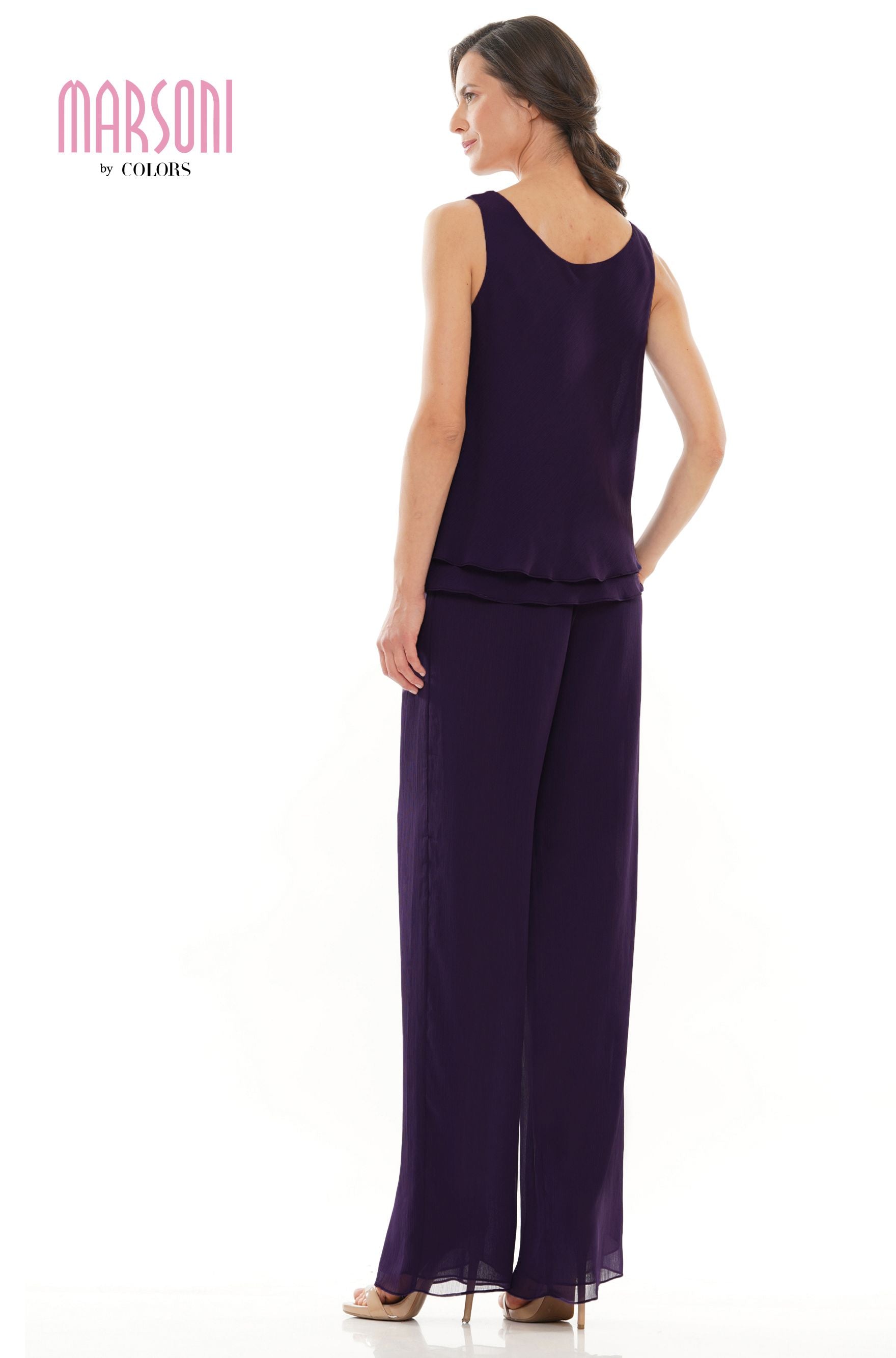 Clearance Sale Marsoni by Colors -M304 Pantsuit With Camisol