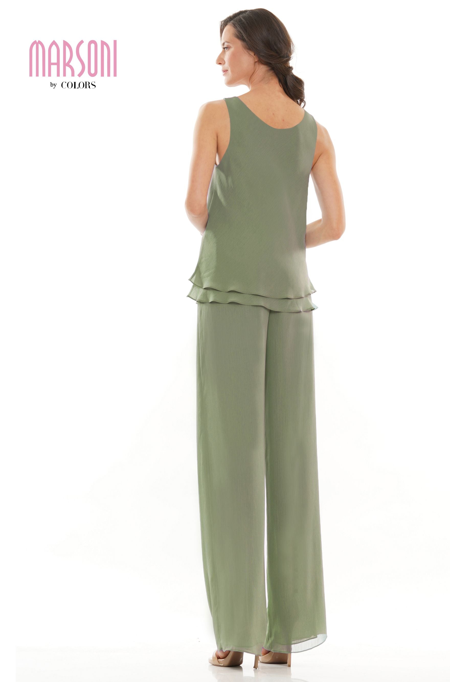 Marsoni by Colors -M304 Pantsuit With Camisol