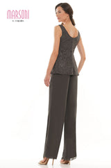 Marsoni by Colors -M305 Pantsuit With Stretch Lace Jacket