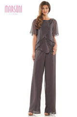 Marsoni by Colors -M321 Pantsuit With Short Sleeves