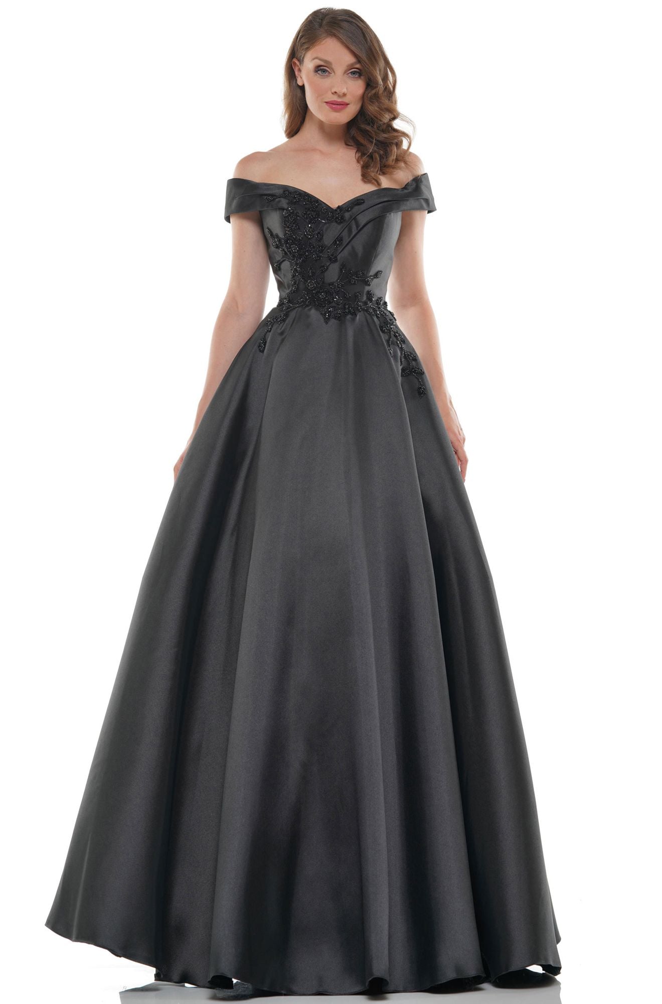 Marsoni by Colors -MV1008 Ball Gown With Beading Embellishment