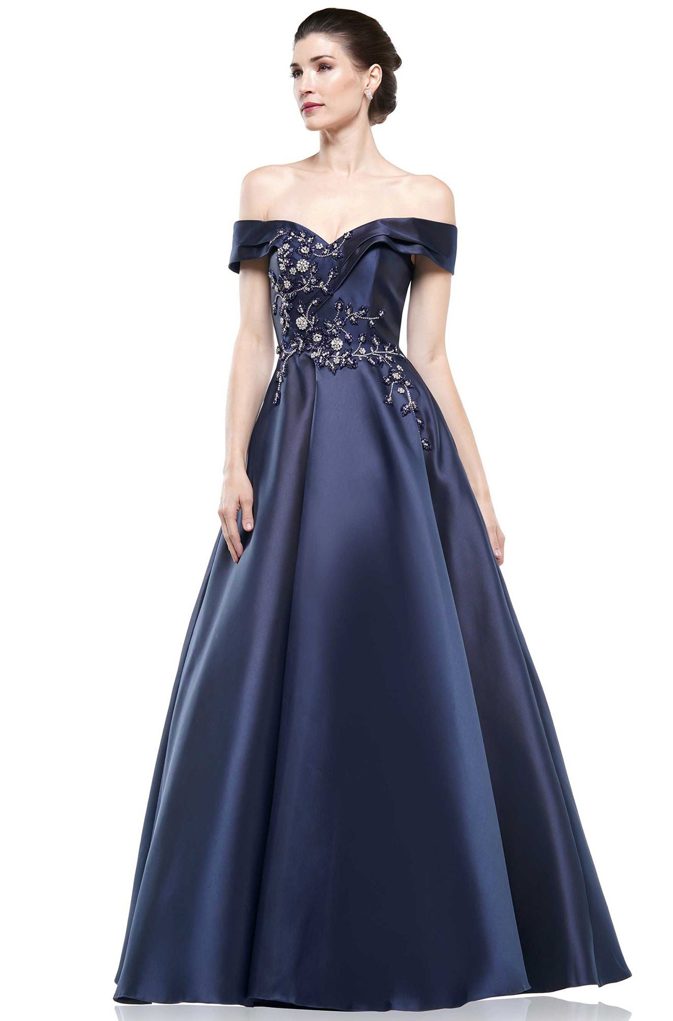 Marsoni by Colors -MV1008 Ball Gown With Beading Embellishment