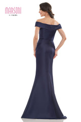 Marsoni by Colors -MV1142 Mermaid Dress With Off Shoulder