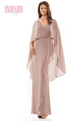 Marsoni by Colors -MV1189 Sheath Dress With Flare Sleeves