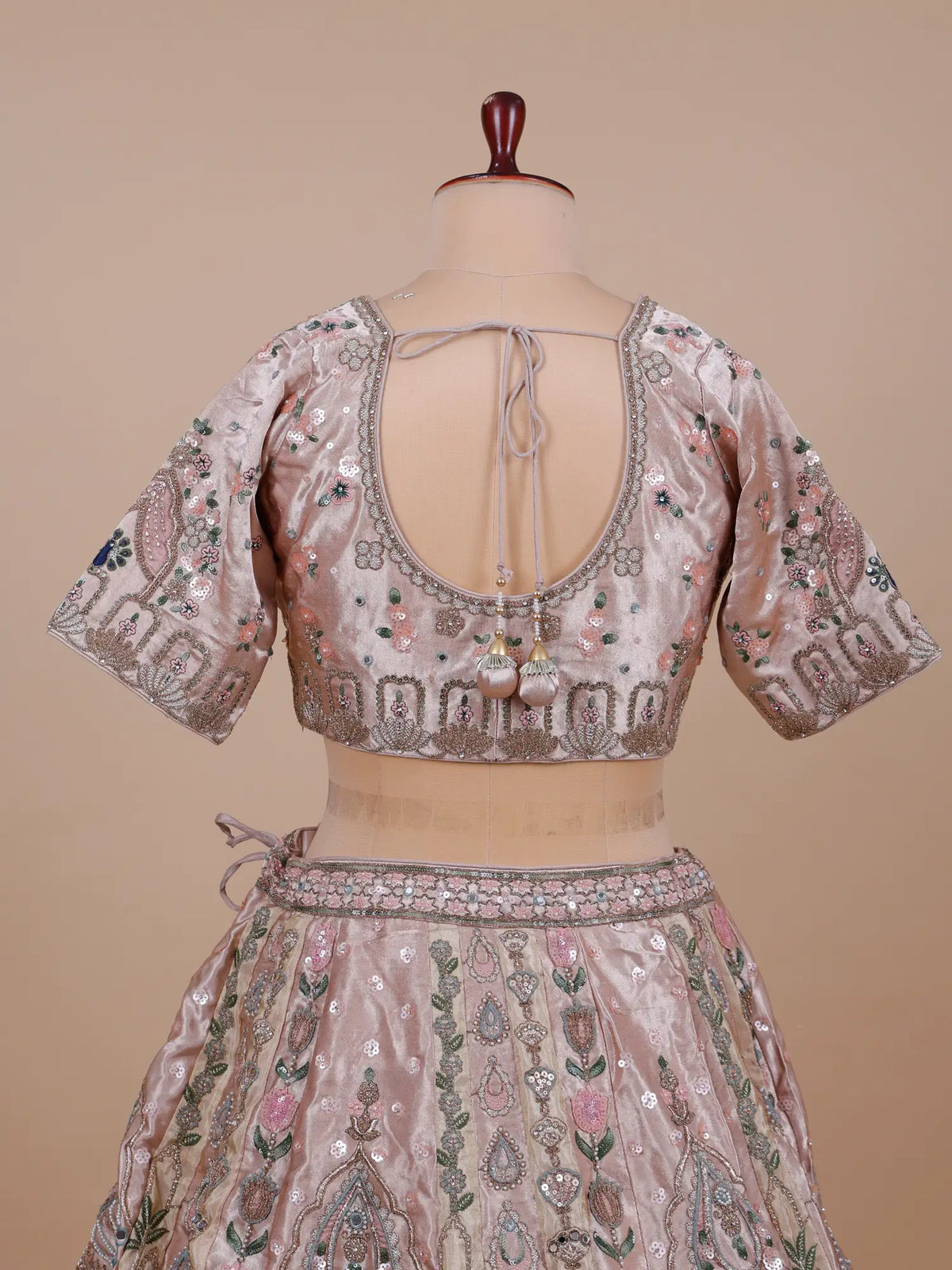 MyFashion KLS-2794 Designer Rose Pink Lehenga With Pearl Diamond Work