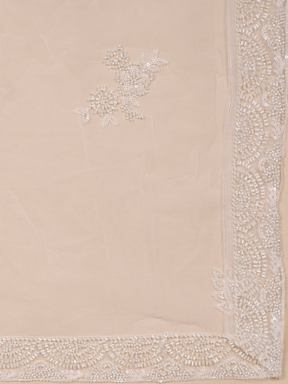 MyFashion KLS-2389 Diamond Mist White Lehenga Adorned with Thread Work