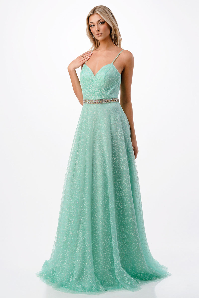 Aspeed Design -P2105 Pleated Bodice A Line Dress