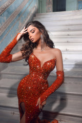 Sequined Mermaid Prom Dress By Portia And Scarlett -PS23521
