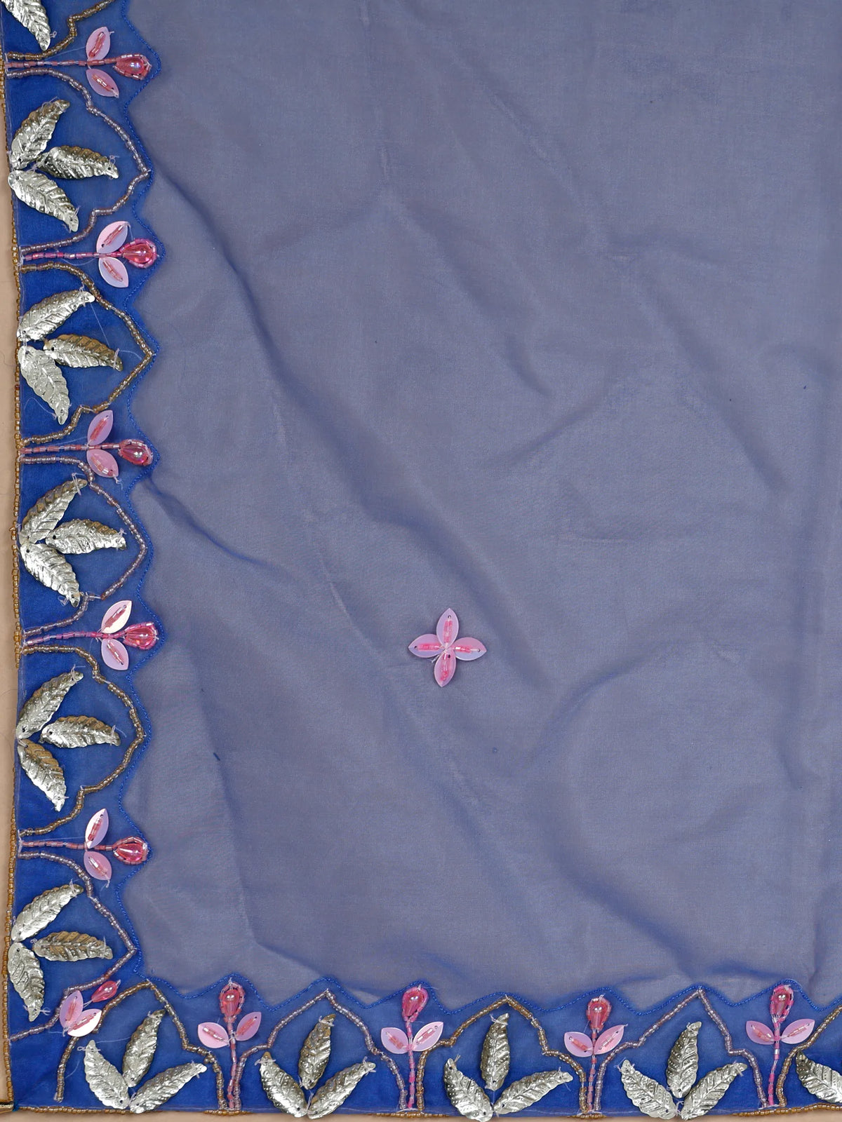 MyFashion KLS-2717 Luxury Royal Blue Raw Silk Designer Lehenga Choli