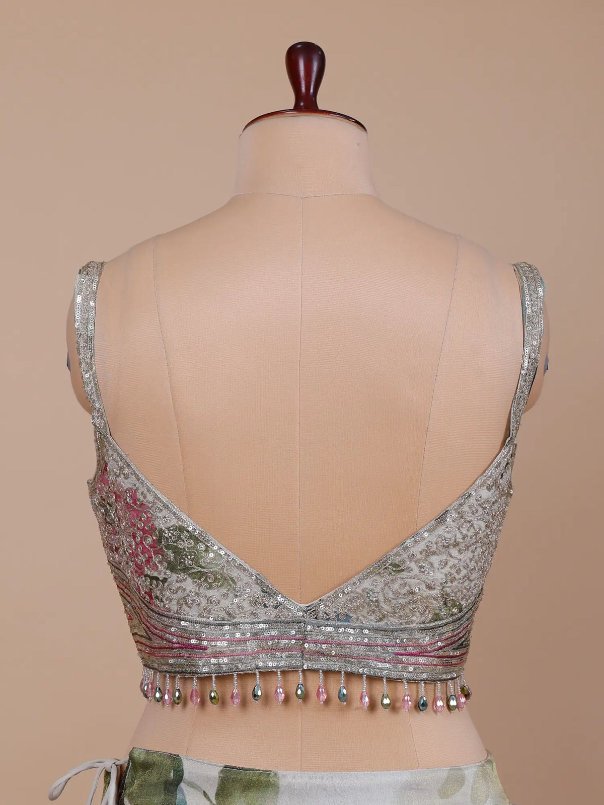 MyFashion KLS-2783 Floral Multi Color Crepe Silk Lehenga Choli