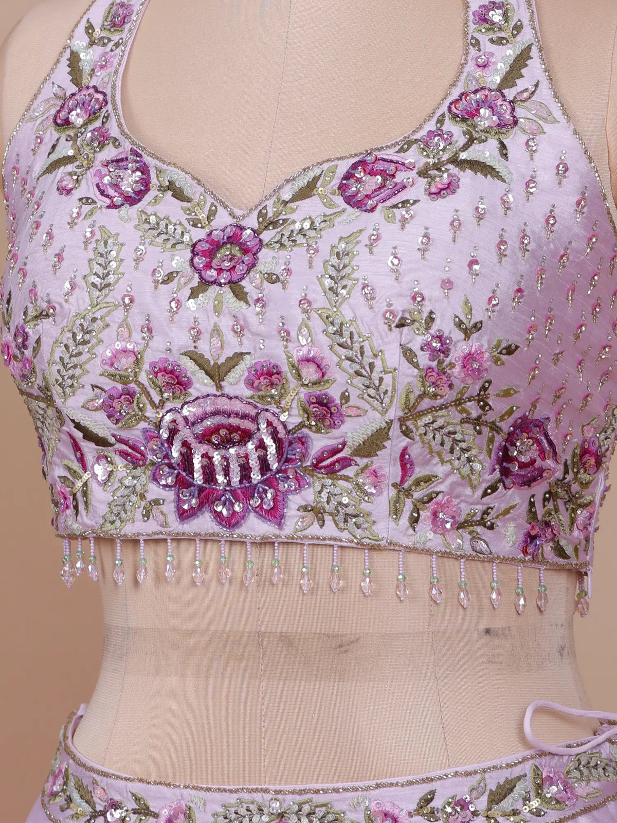MyFashion -KLS-2826 Floral Silk Lehenga With Designer Sequins Work