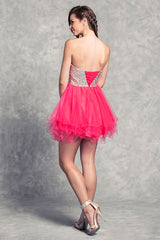 Aspeed Design -S1359 Sweetheart A-line  Short Dress