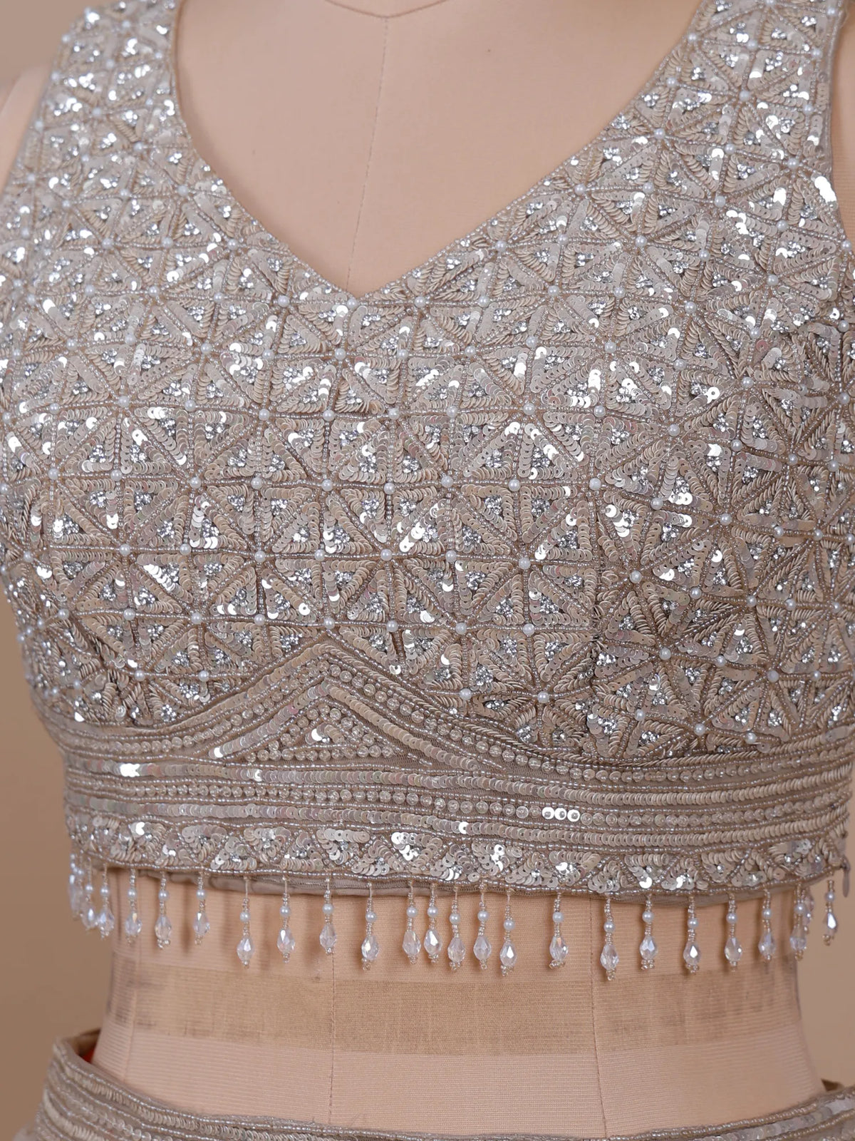 MyFashion KLS-2740 Organza Party Wear Lehenga With Sequins Design