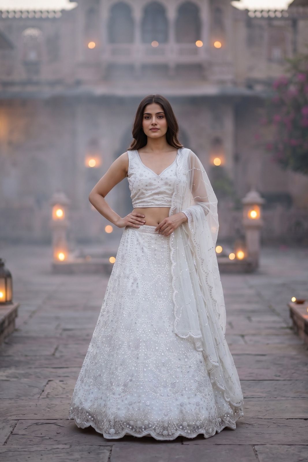 MyFashion -REET Amara Embellished Sequinned Stitched Lehenga Choli