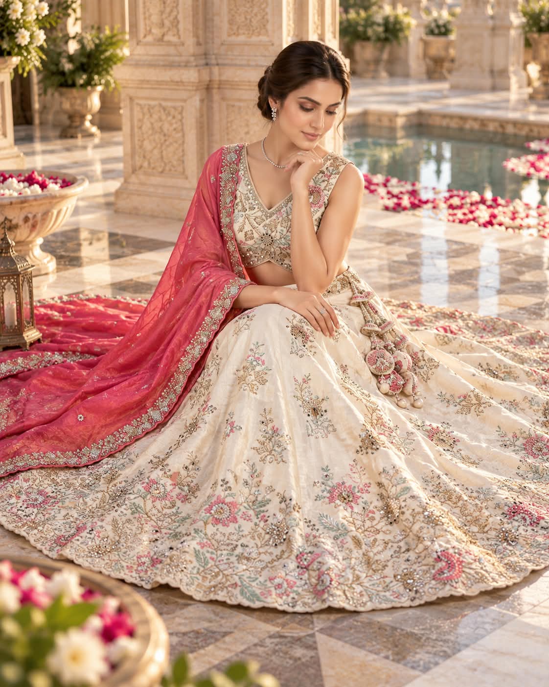 MyFashion -REET Zehra This Lehanga Elegant Traditional Indian Lehenga Choli