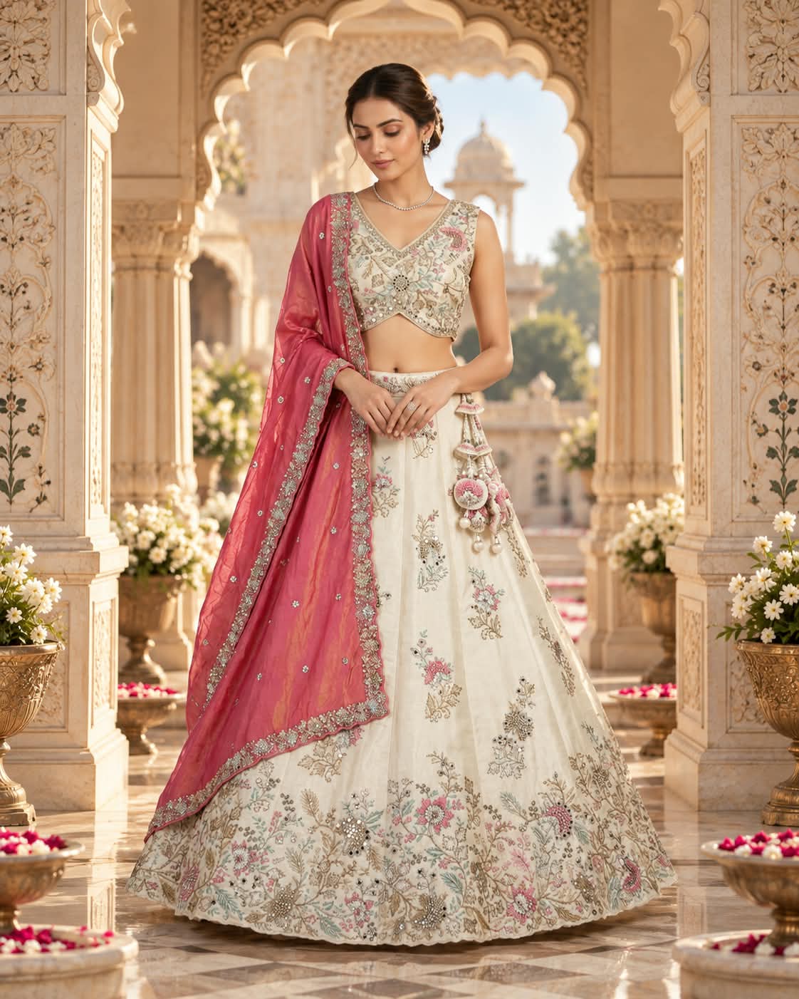 MyFashion -REET Zehra This Lehanga Elegant Traditional Indian Lehenga Choli