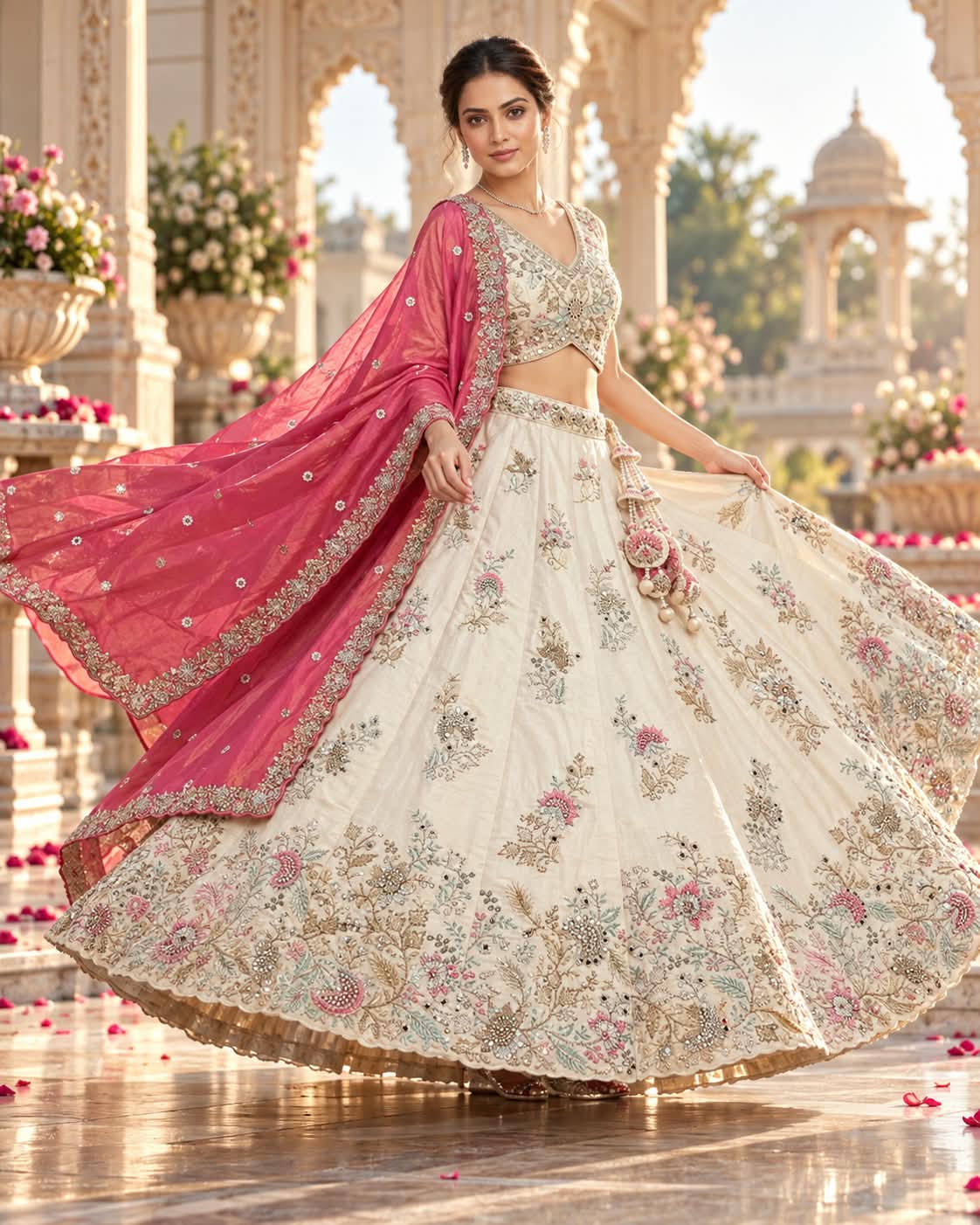 MyFashion -REET Zehra This Lehanga Elegant Traditional Indian Lehenga Choli