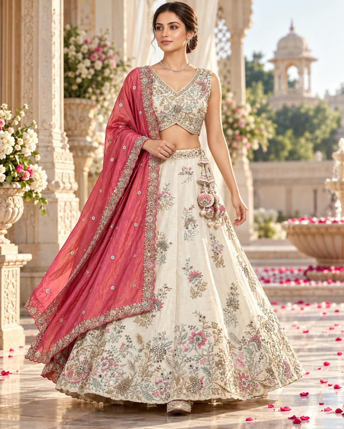 MyFashion -REET Zehra This Lehanga Elegant Traditional Indian Lehenga Choli