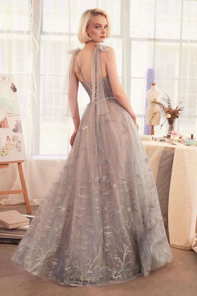 Andrea and Leo -A1458 Under The Sea Embroidery Gown