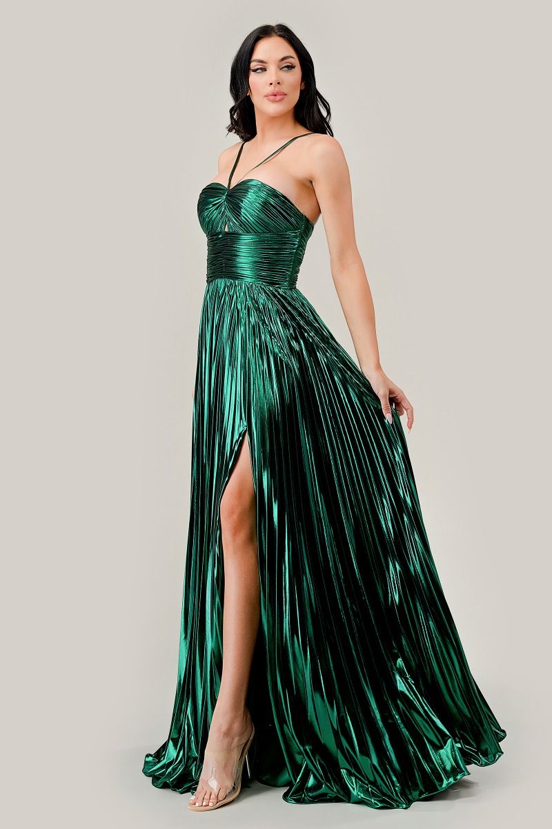 Cinderella Divine -C153 Halter A-Line Evening Dress