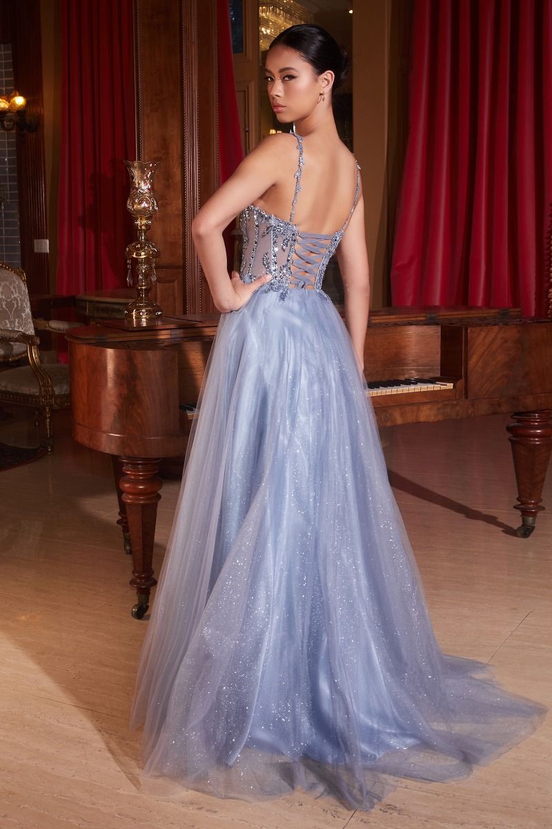 Cinderella Divine -CD0234 Sweetheart Embellished A-Line Dress
