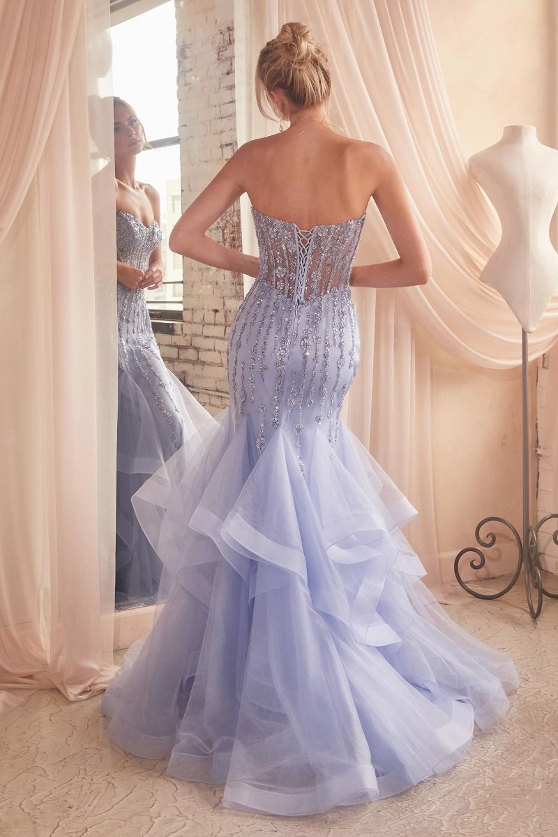 Cinderella Divine -CD332 Sweetheart Mermaid Evening Dress