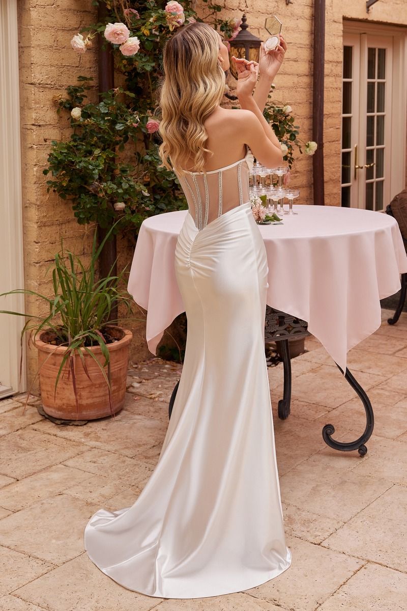 Corset Sheath Wedding Dresses