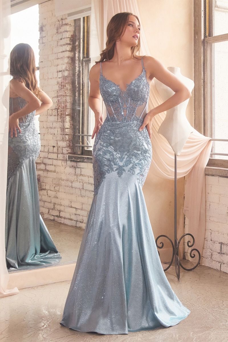 Cinderella Divine –CDS470 Embroidered Mermaid Dress