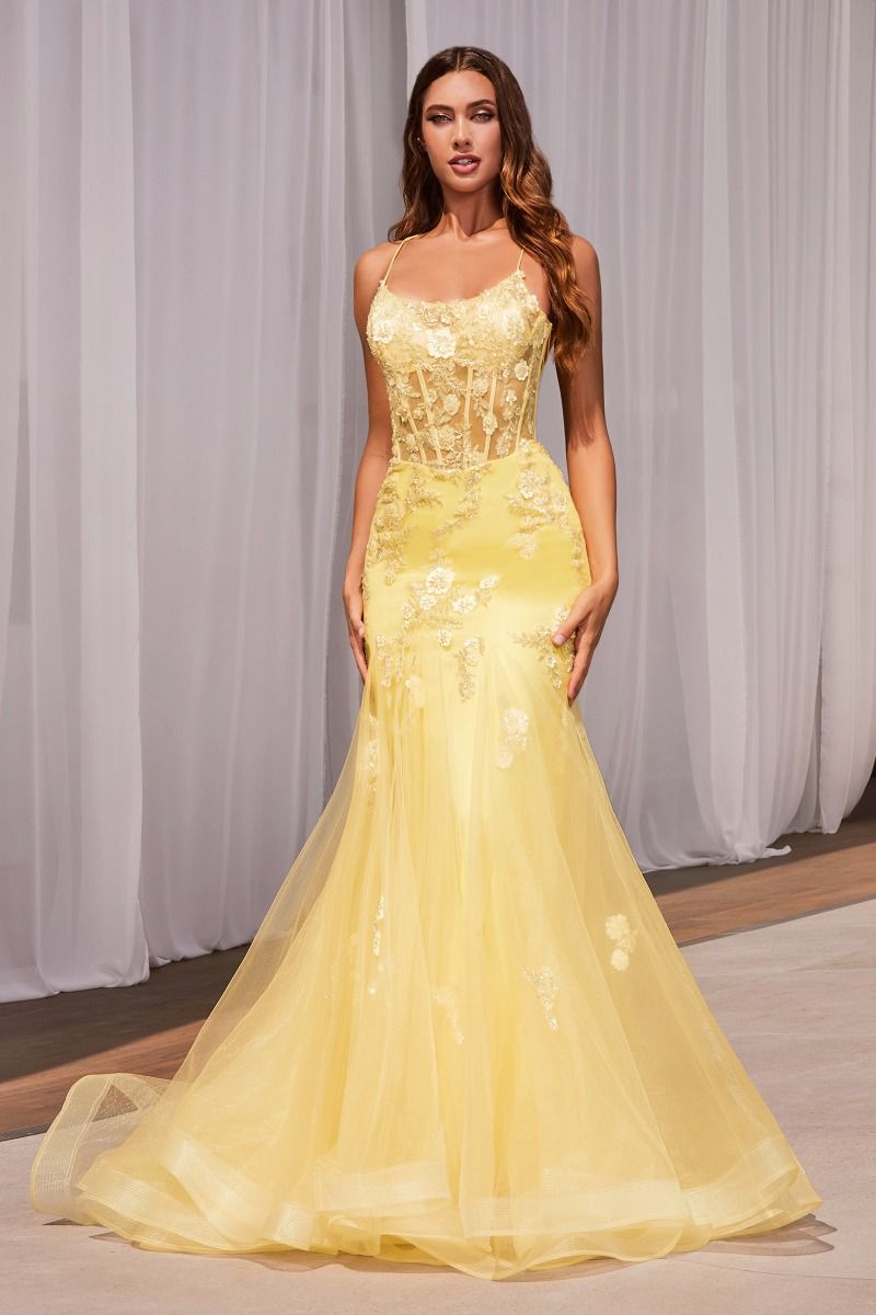 **Cinderella Divine: Captivating Sequin Embellished Gown for Unforgettable Occasions** main image 1