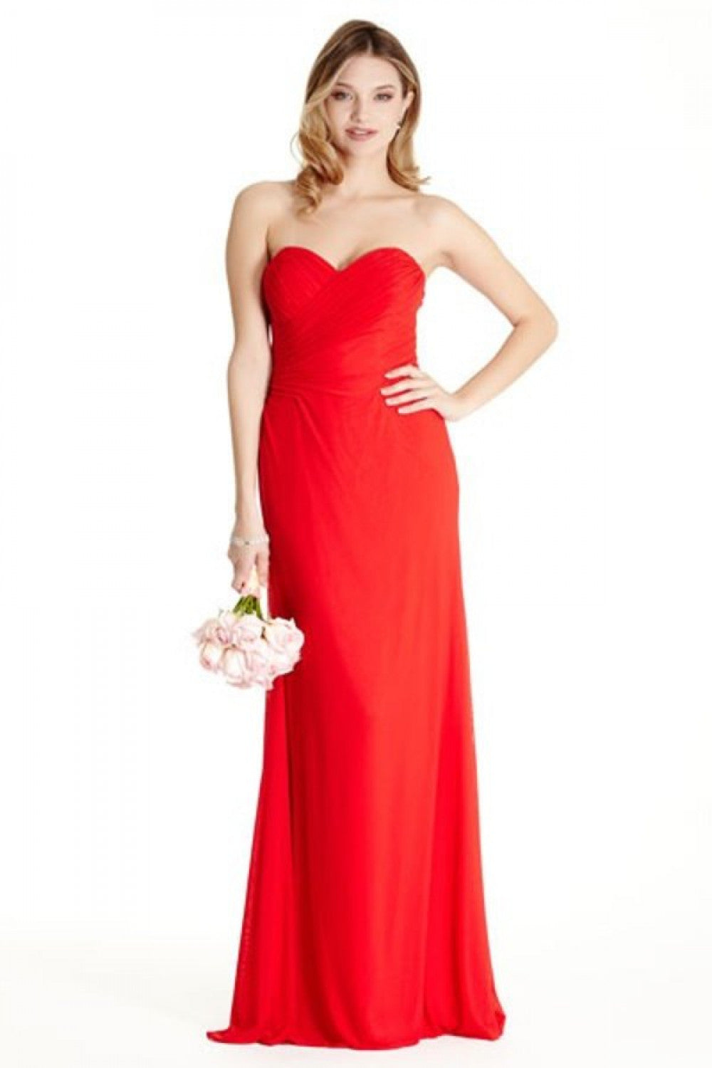 Aspeed Design -L1693 Strapless Sweetheart Column Dress