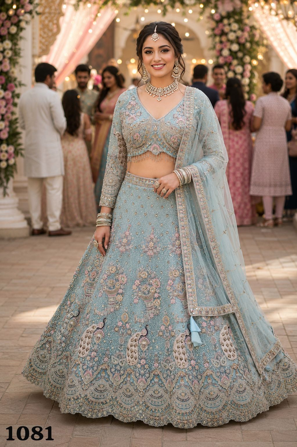 MyFashion -Vol-3 Net With Resham Embroidered Lehenga Choli